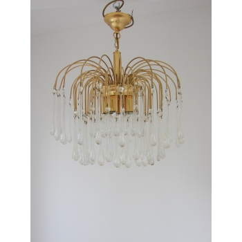 Lampa wisząca proj. Paolo Venini lata 70.